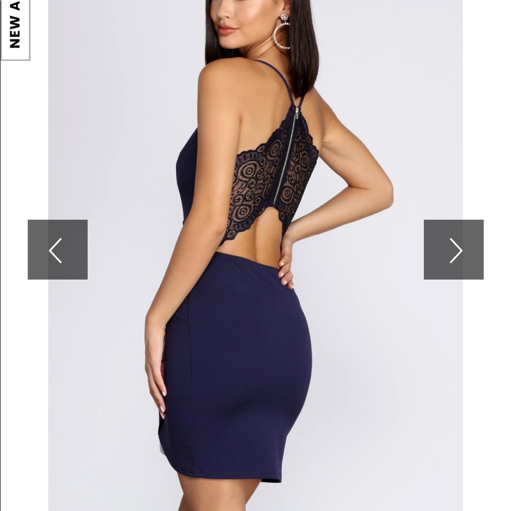 Blue Lulus dress